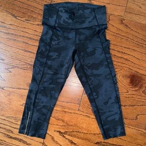 Lululemon Fast and Free Crop Leggings